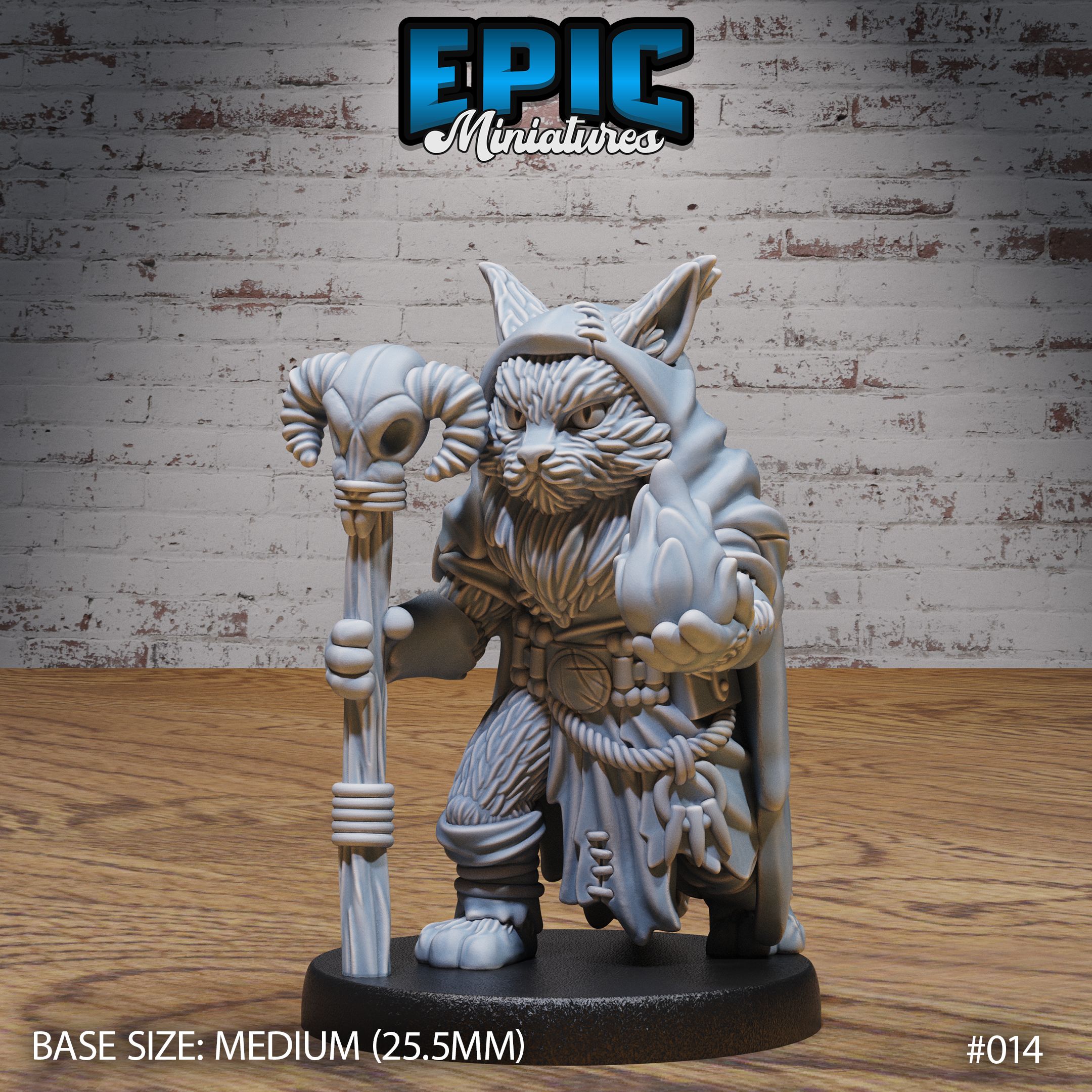 Cat Tribe Warlock / Catfolk / Feline Warrior / Claw Fighter / Werejaguar Beast / Were Puma / Wild Tiger Lion Animal / Encounter